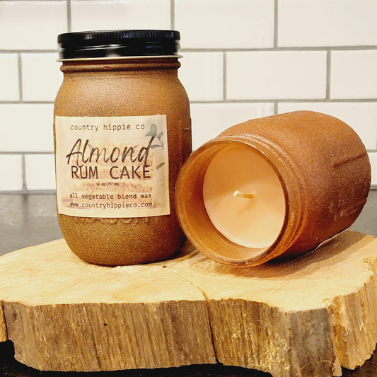 Almond Rum Cake Candle 16oz