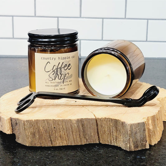 Coffee Shop Apothecary-inspired  Jar Candle 9 oz.