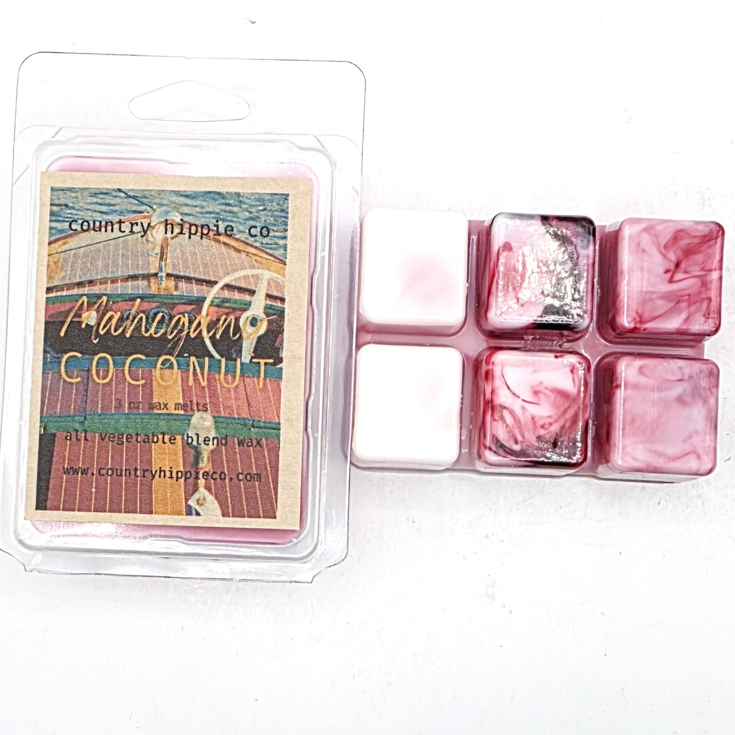 Mahogany Coconut Wax Melts- 3 oz.