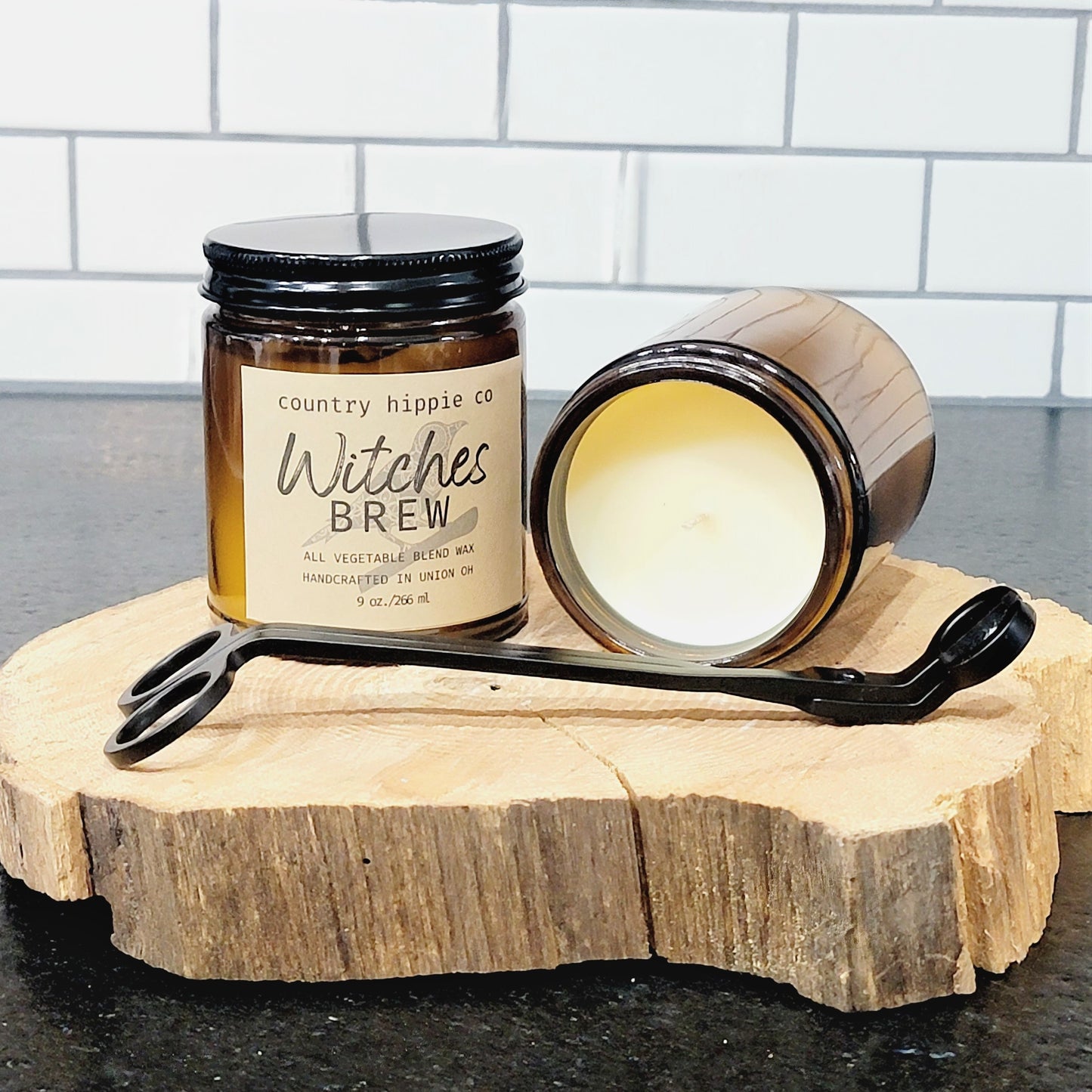 9 oz. WITCHES BREW Apothecary-inspired Jar Candle