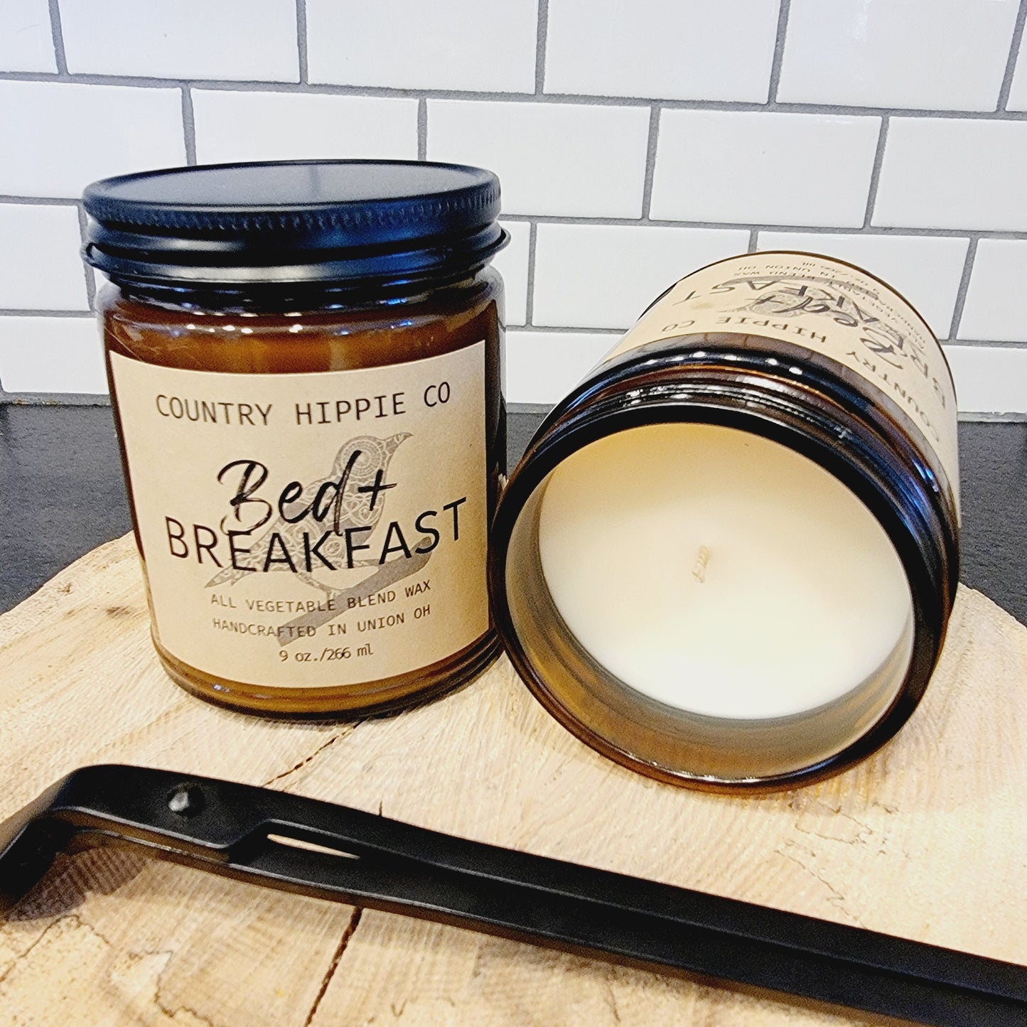 9 oz. BED + BREAKFAST (French Toast) Apothecary-Inspired Candle