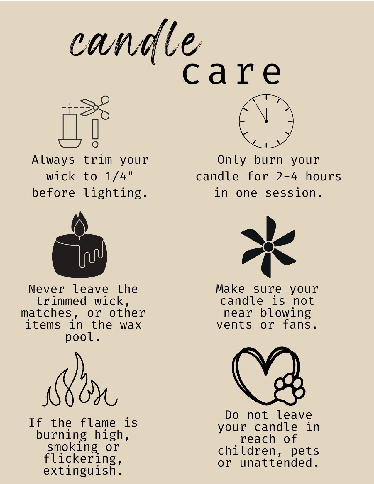 9 oz. BED + BREAKFAST (French Toast) Apothecary-Inspired Candle