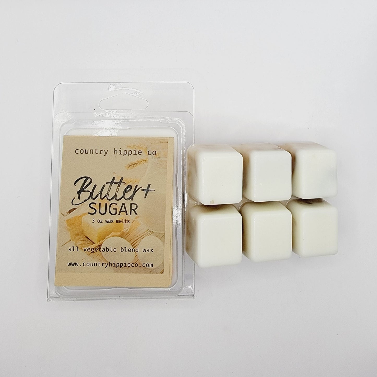 BUTTER + SUGAR (Sugar Cookies) Wax Melts- 3 oz.
