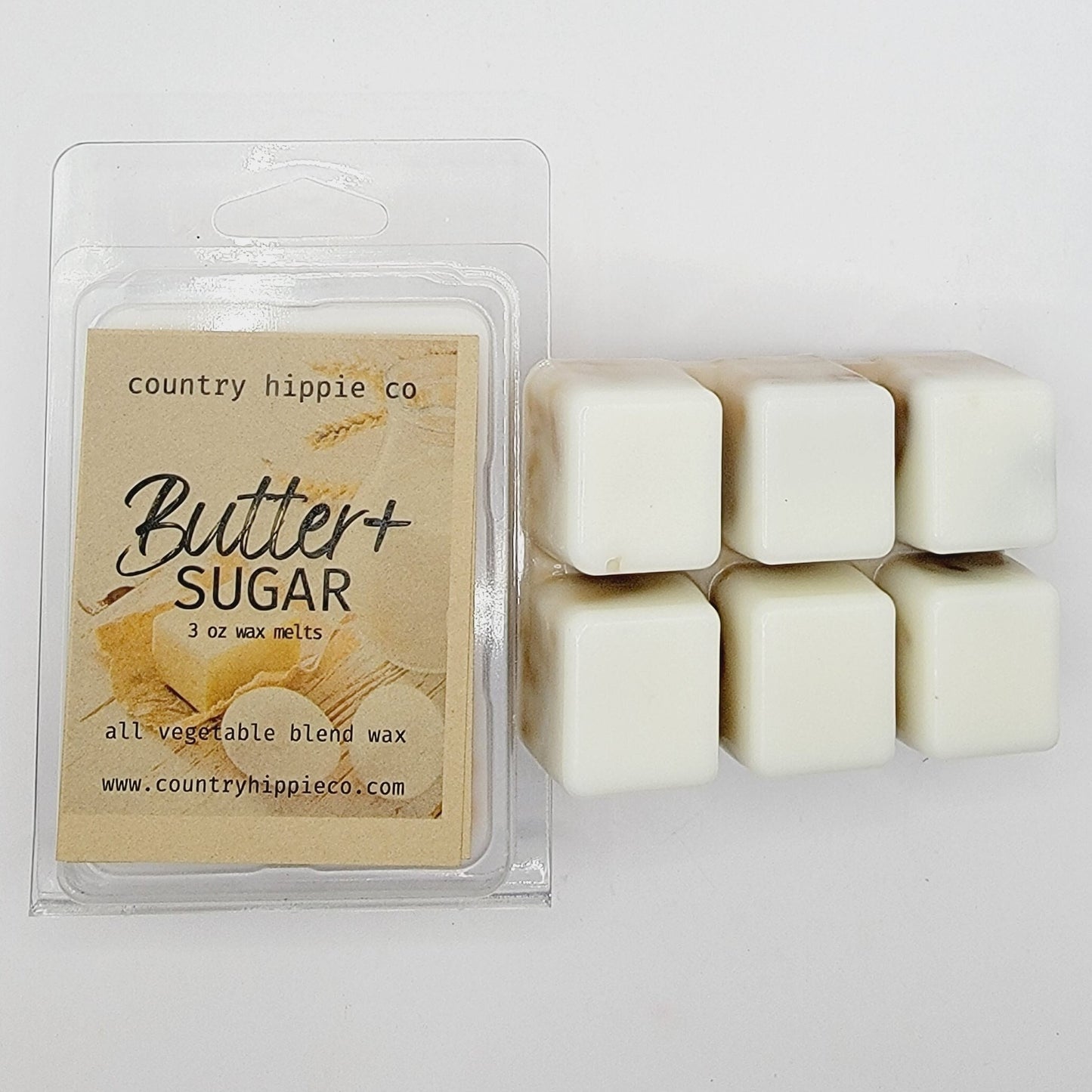 BUTTER + SUGAR (Sugar Cookies) Wax Melts- 3 oz.