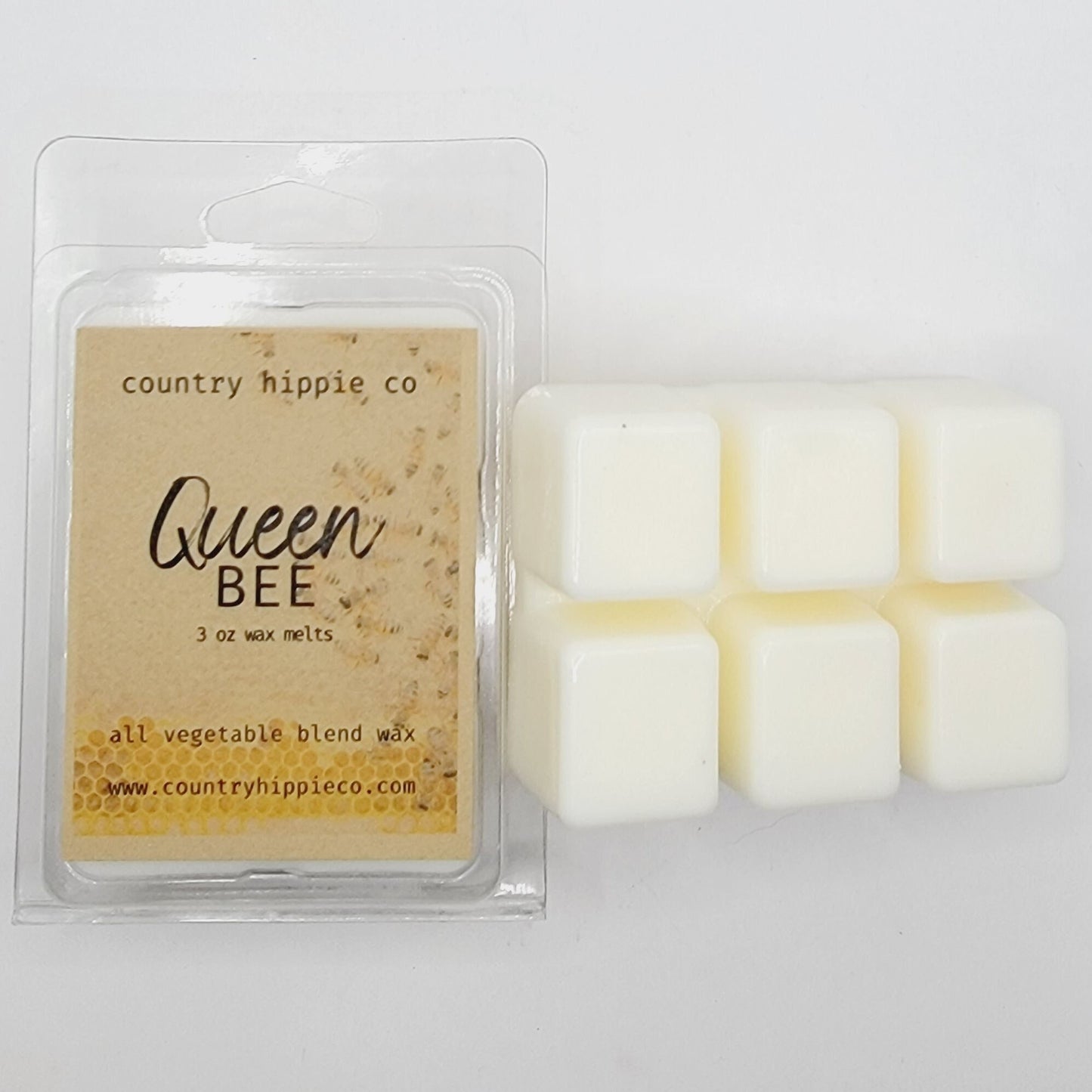 QUEEN BEE (Honey+Cashmere) Wax Melts- 3 oz.