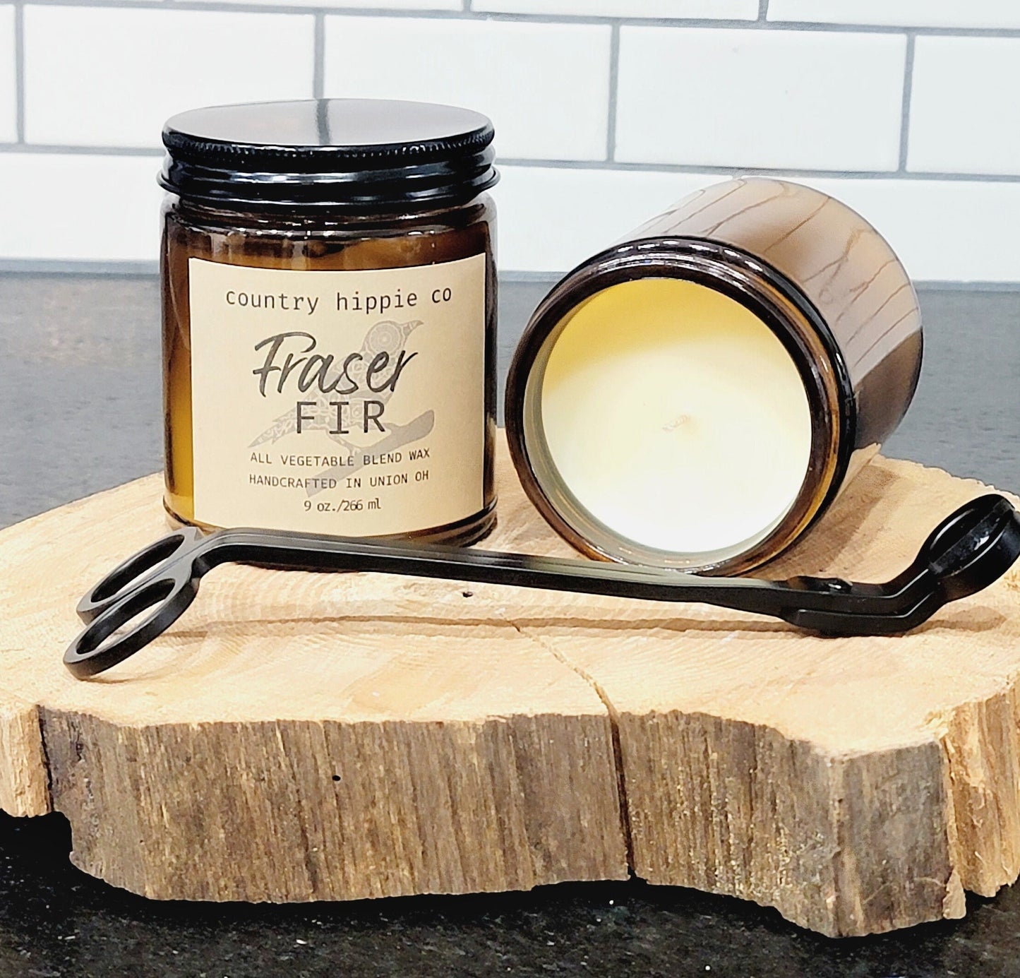 9 oz. FRASER FIR Apothecary-inspired Jar Candle