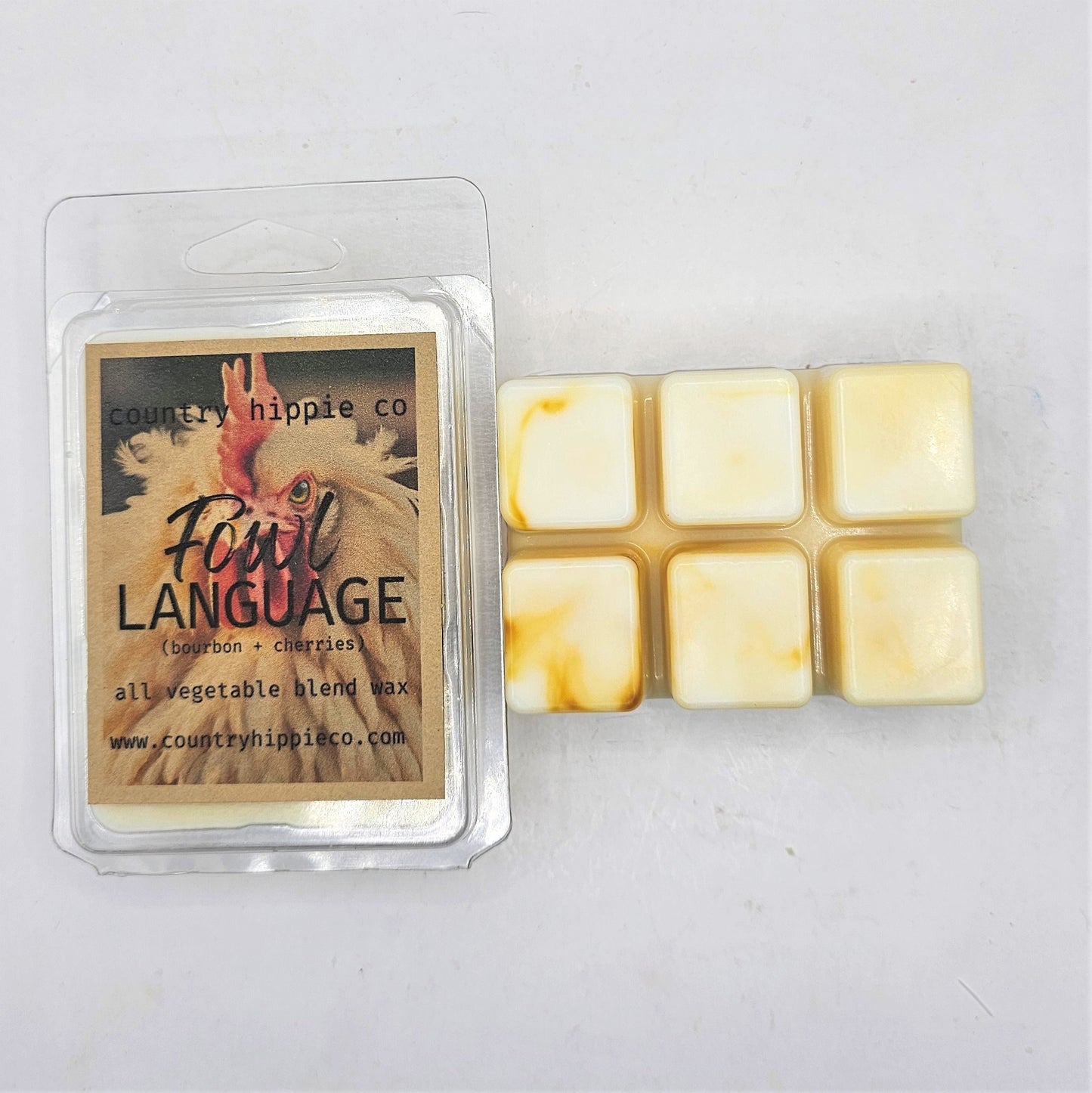 FOWL LANGUAGE (Cherries+Bourbon) Wax Melts- 3oz.