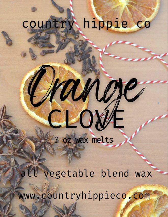 ORANGE CLOVE Wax Melts- 3 oz.
