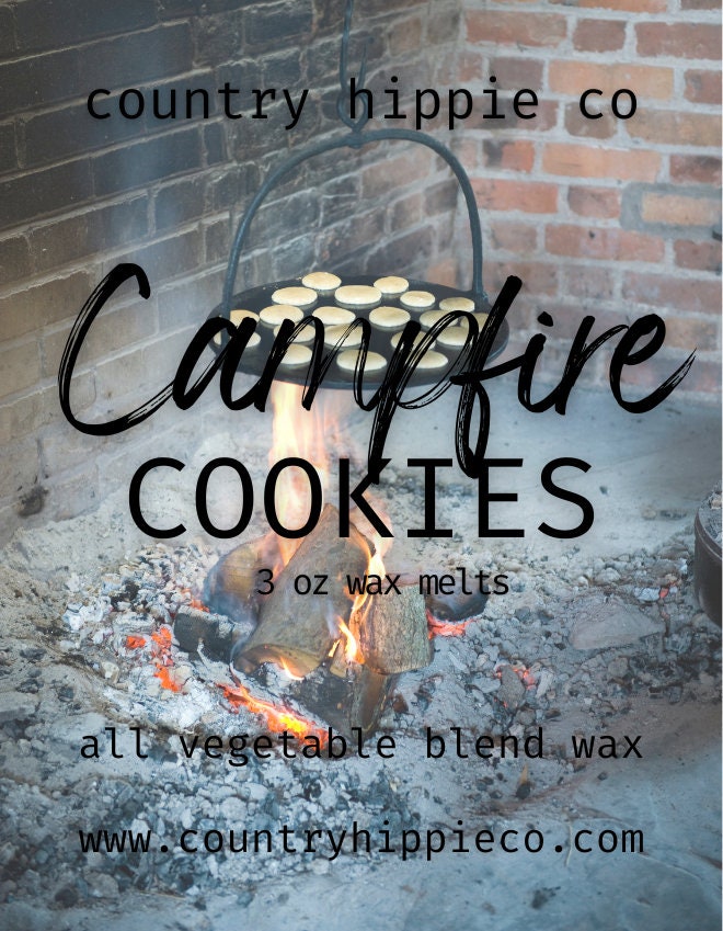 CAMPFIRE COOKIES Wax Melts- 3 oz.