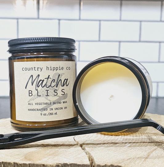Matcha Bliss 9 oz Apothecary-Inspired Candle