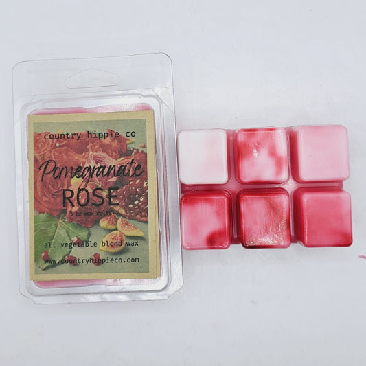 Pomegranate Rose Wax Melt 3oz
