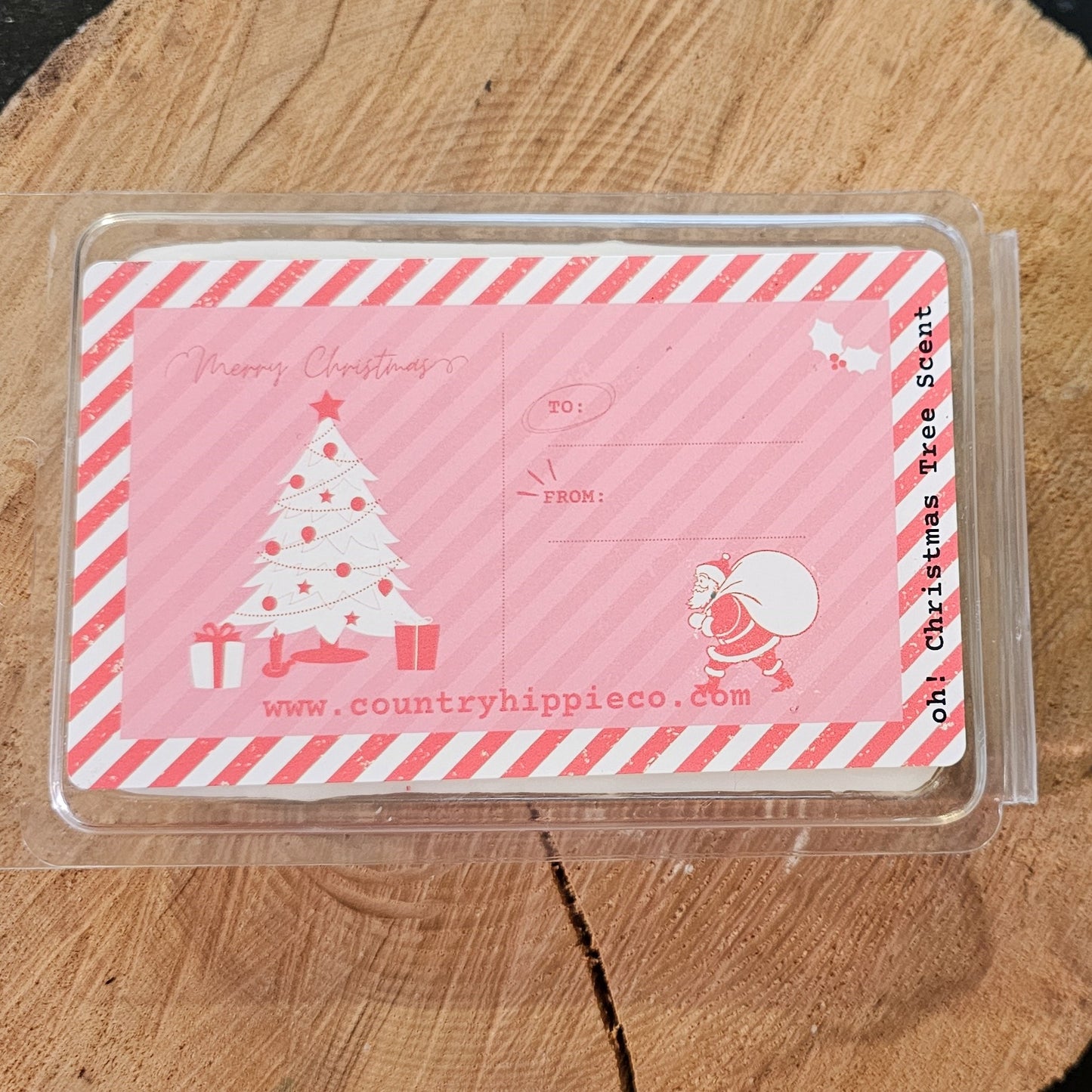 POSTCARD Wax Melts You can personalize by filling out the to and from