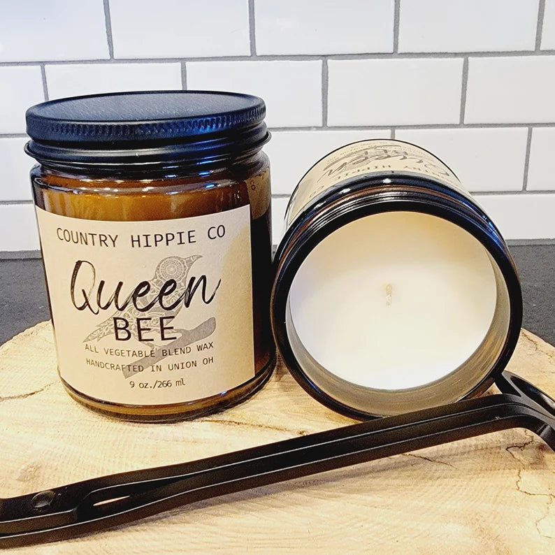 9 oz. Queen Bee (Honey Cashmere) Apothecary-Inspired Candle