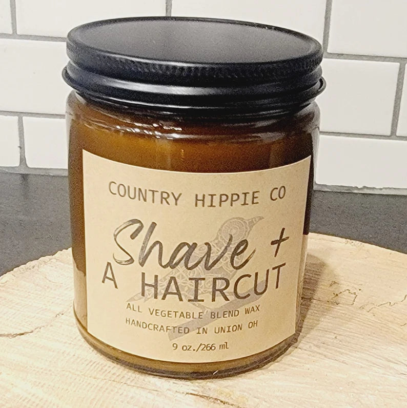 9 oz. SHAVE + A HAIRCUT Apothecary-Inspired Candle