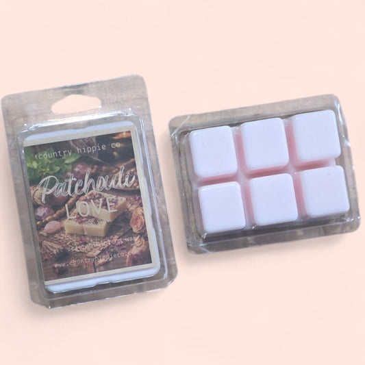 PATCHOULI LOVE Wax Melts | True Hippie Patchouli Scent | Earthy Incense Fragrance | Patchouli Vanilla Orange | Boho Home Fragrance