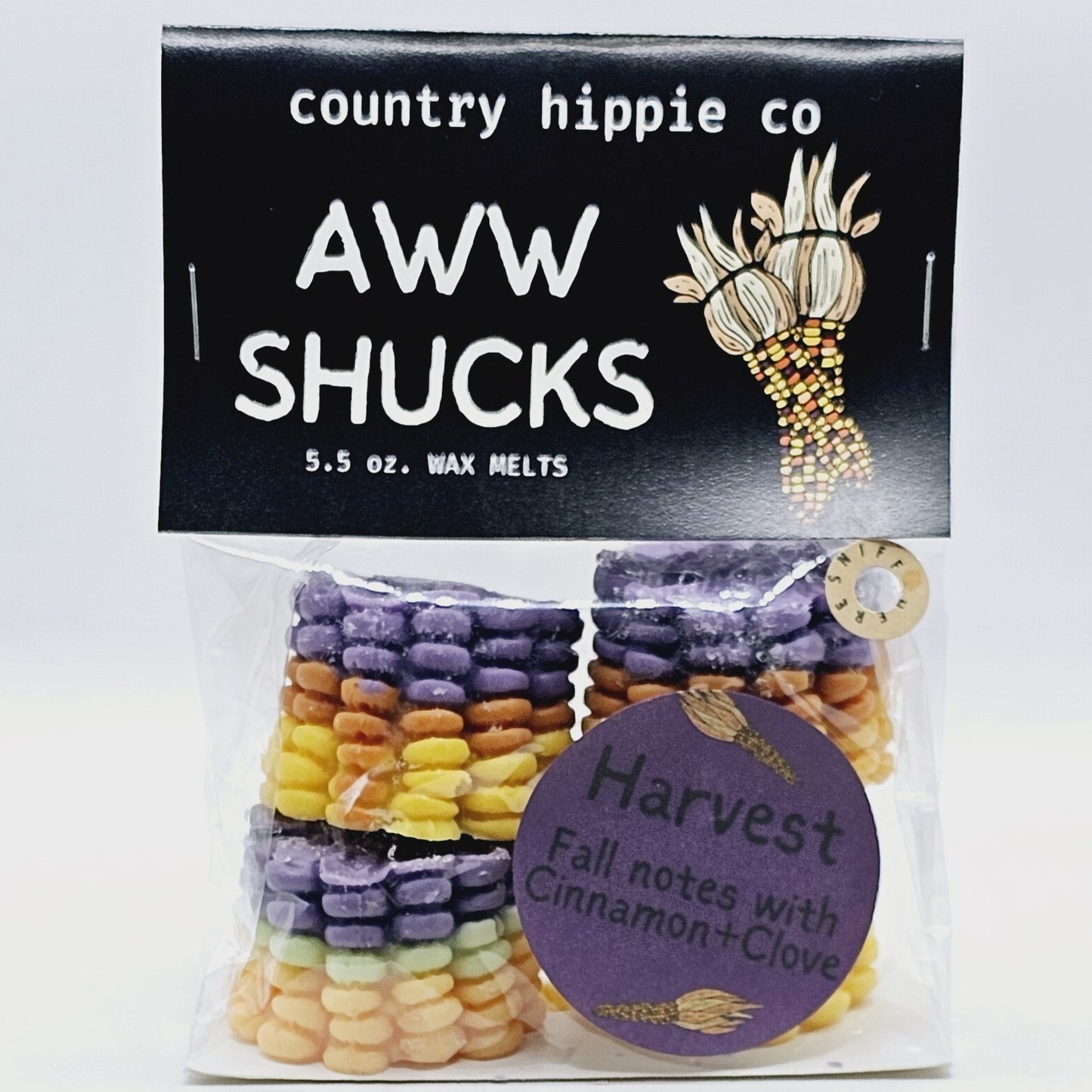 AWW SHUCKS Harvest Scented Wax Melts 5.5 oz