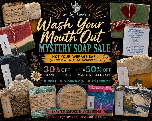 🧼WASH OUT YOUR MOUTH SOAP CHAOS SALE – MYSTERY + MISFIT BARS