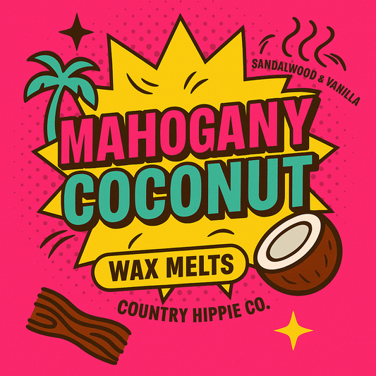 Mahogany Coconut Wax Melts- 3 oz.