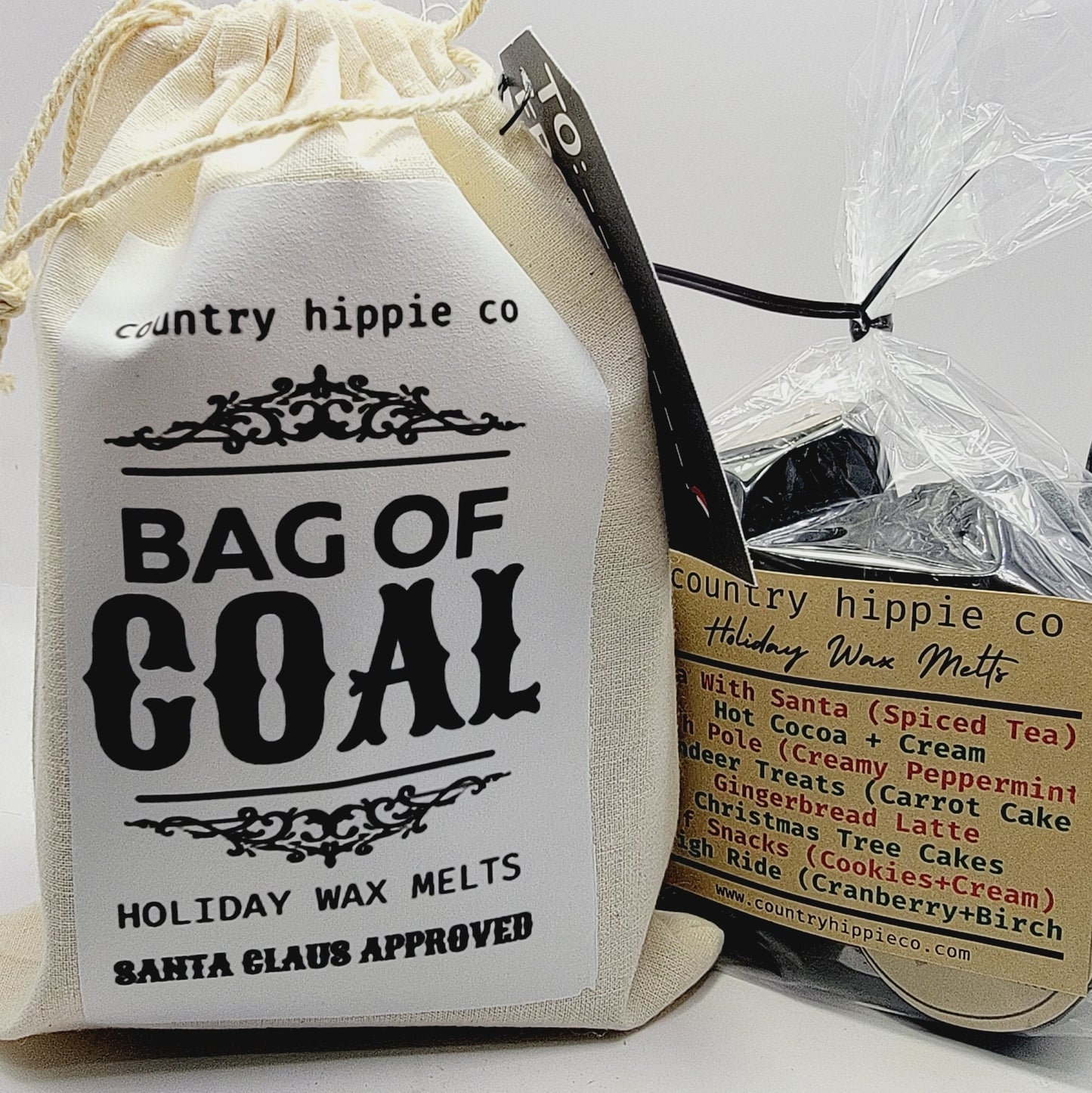 Bag Of Coal Holiday Wax Melts