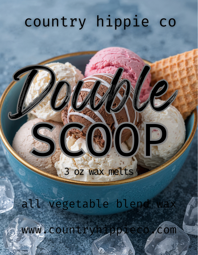 DOUBLE SCOOP Wax Melts- 3 oz.