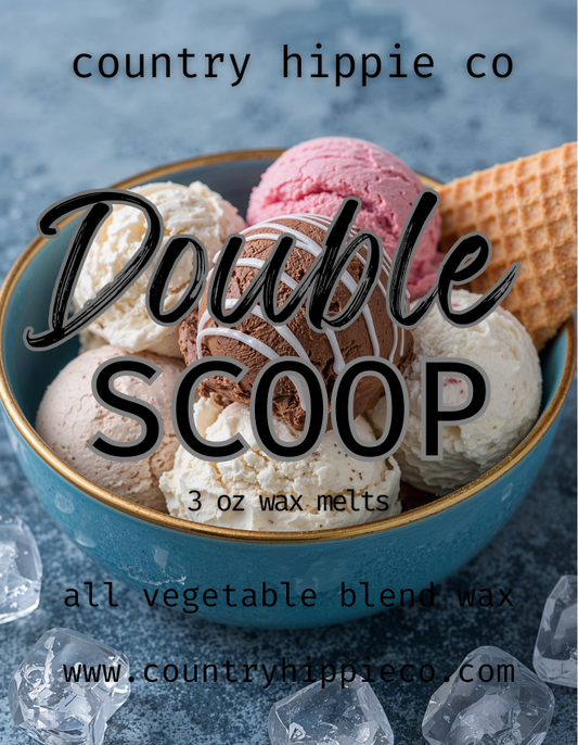 DOUBLE SCOOP Wax Melts- 3 oz.