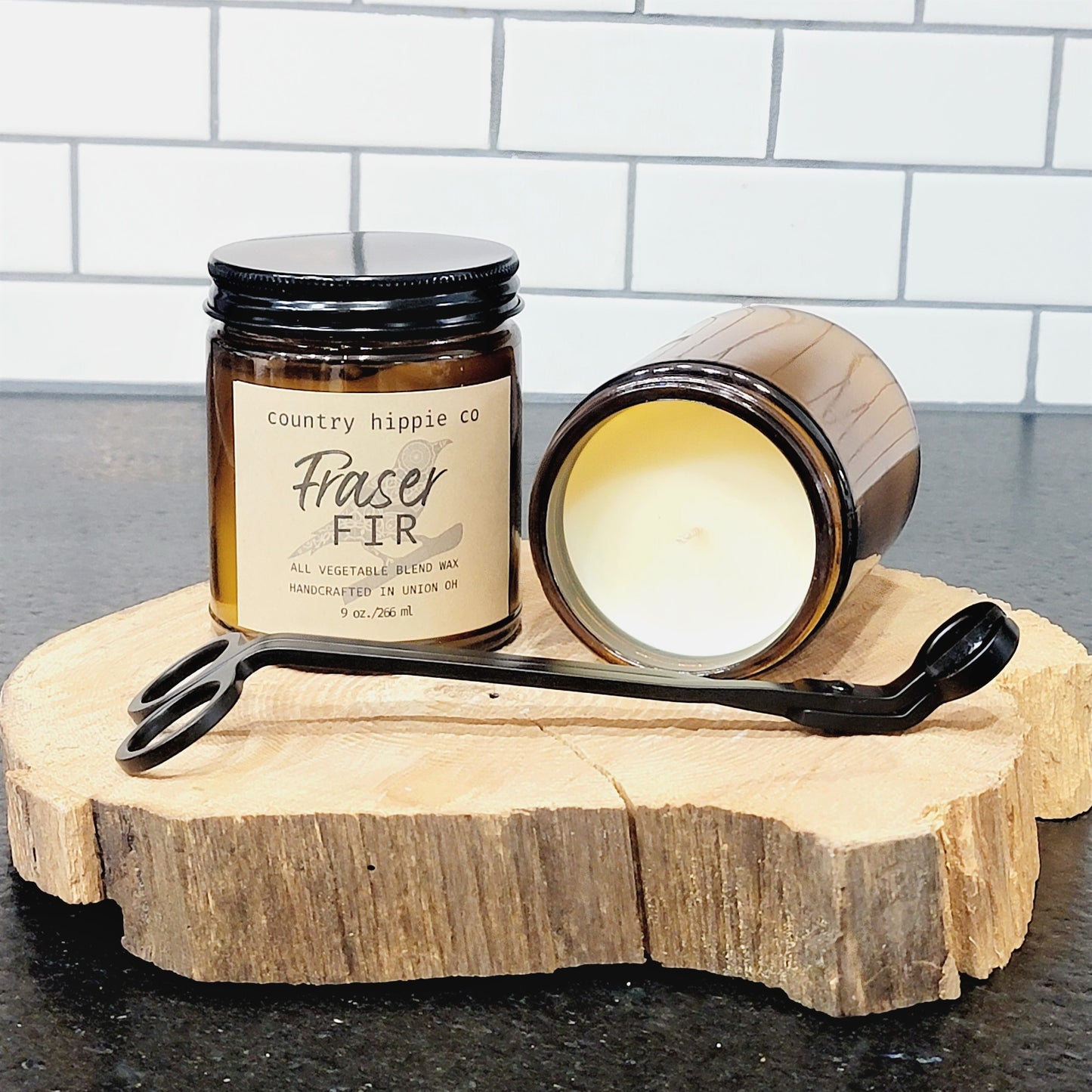 Fraser Fir Apothecary-inspired  Jar Candle 9 oz.