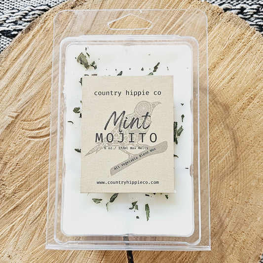 LARGE 6 oz. Mint Mojito Botanical Wax Melts