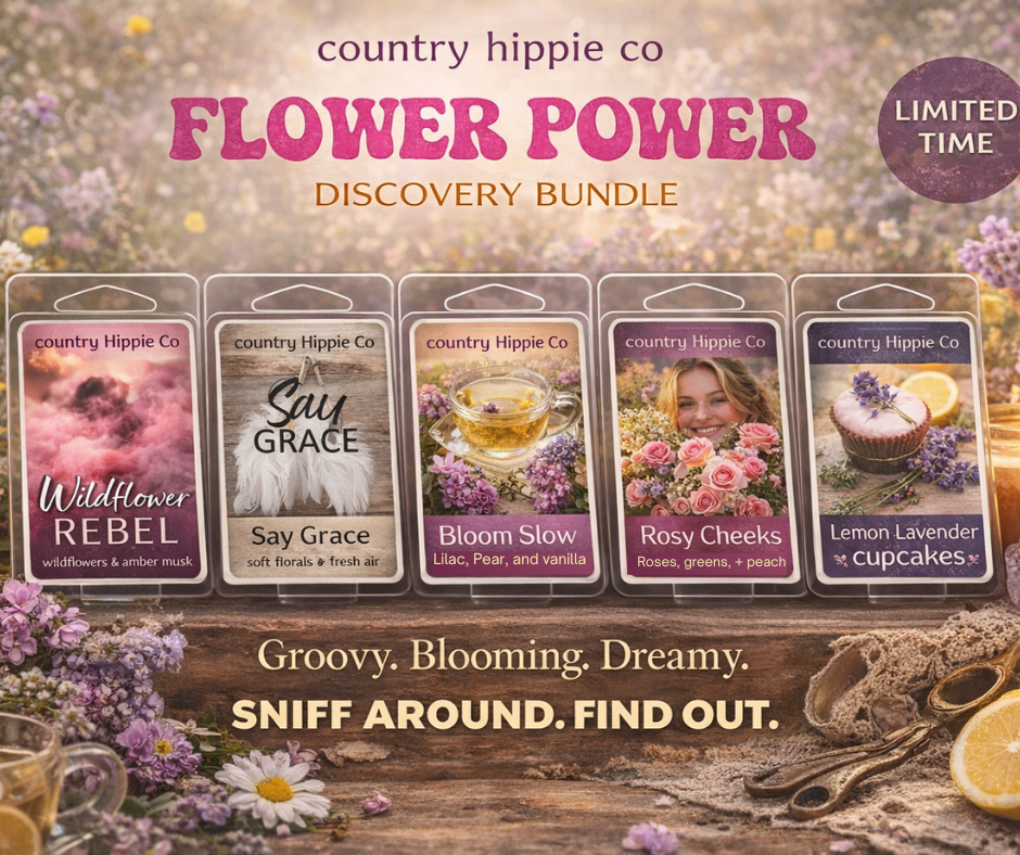 Flower Power – Sniff Around + Find Out Wax Melt Bundle