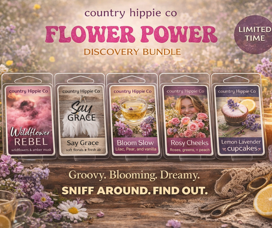Flower Power – Sniff Around + Find Out Wax Melt Bundle