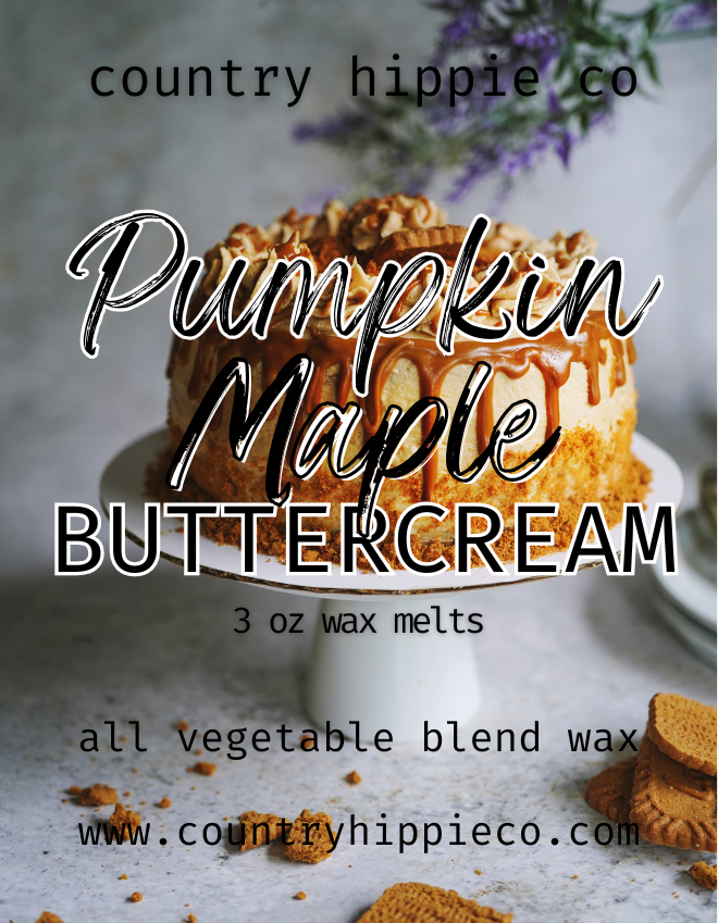 PUMPKIN MAPLE BUTTERCREAM Wax Melts- 3 oz.