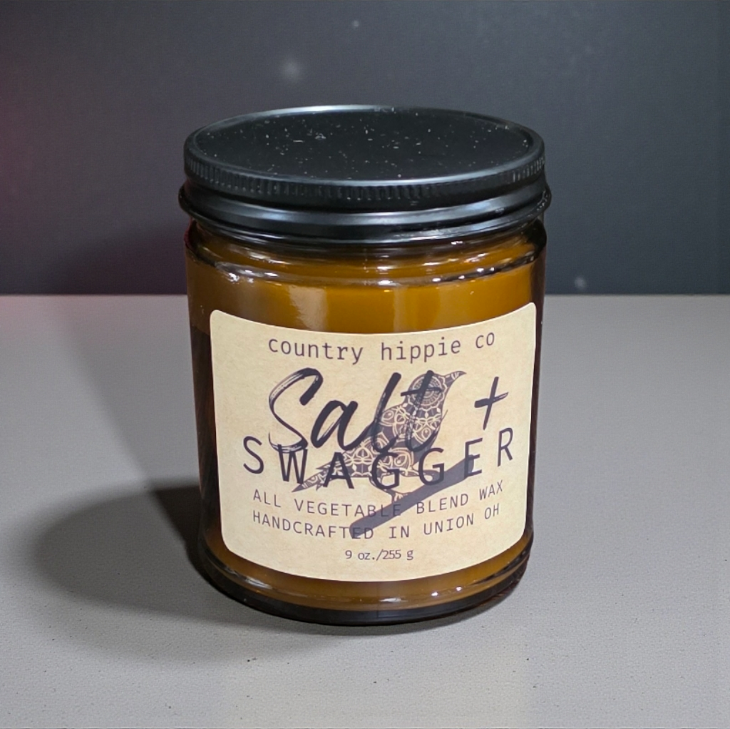 9 oz. SALT + SWAGGER Apothecary-Inspired Candle