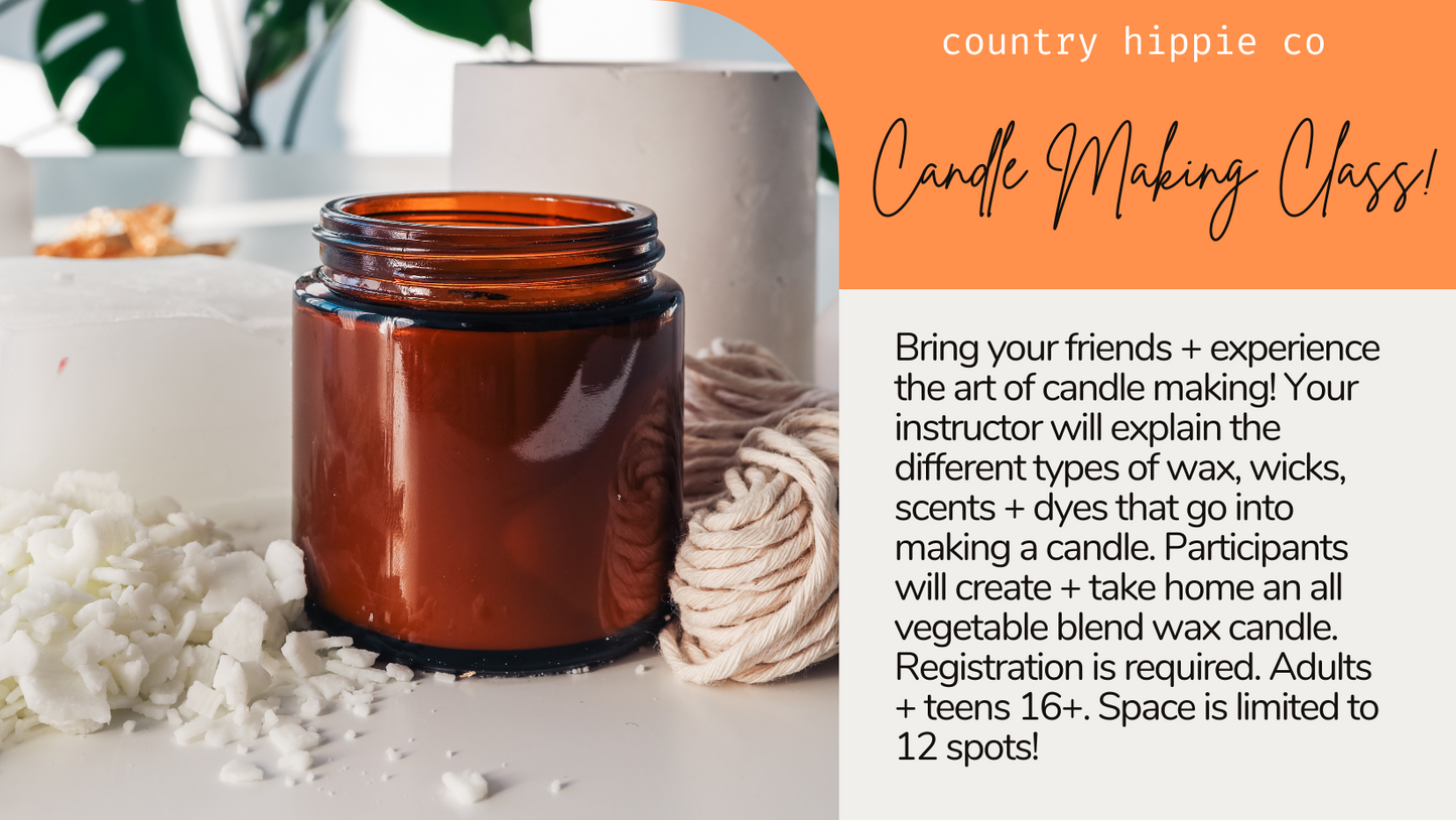 Candle Making Class