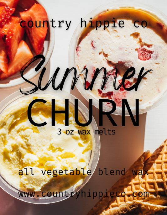 SUMMER CHURN Wax Melts- 3 oz.