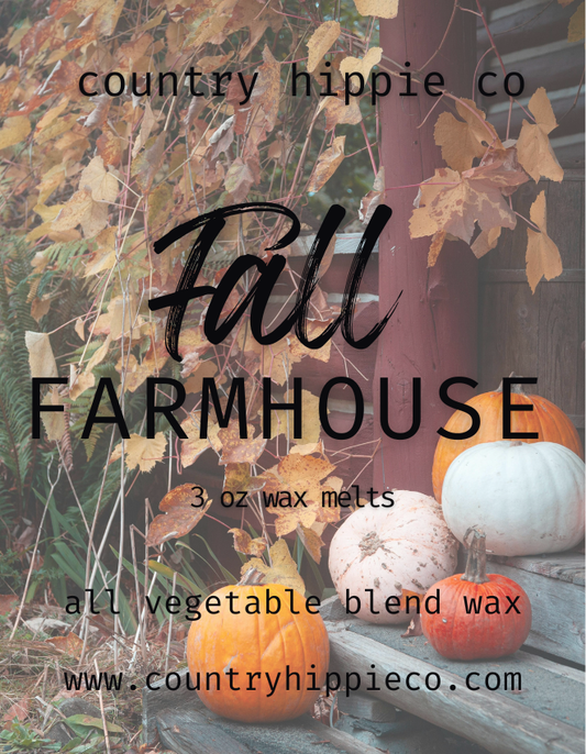 FALL FARMHOUSE Wax Melts- 3 oz.