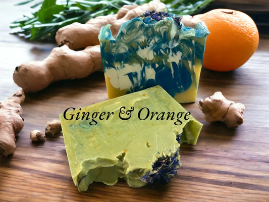 Energizing Ginger + Orange Soap