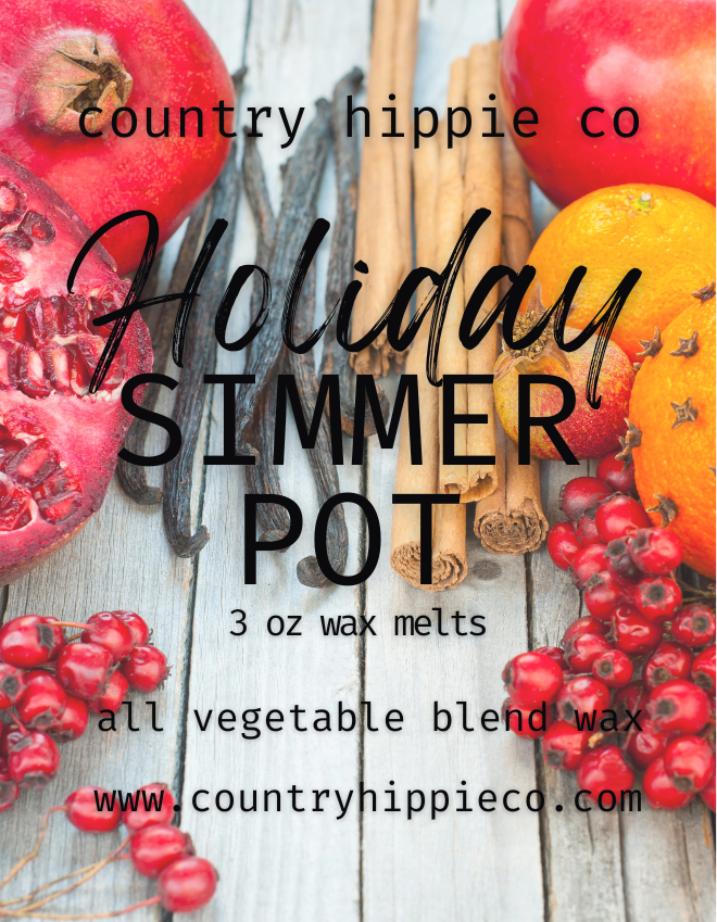 HOLIDAY SIMMER POT Wax Melts- 3 oz.