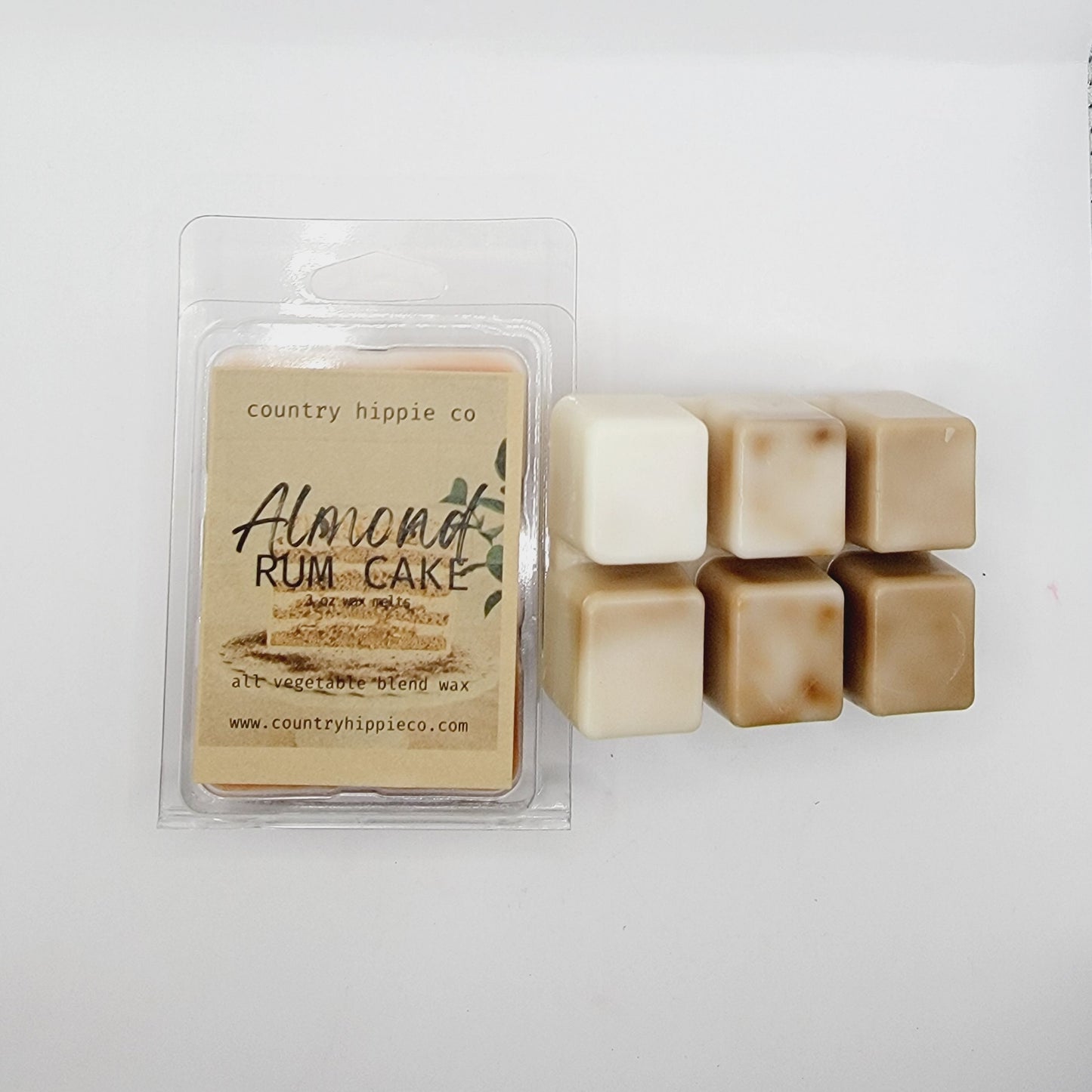 ALMOND RUM CAKE Wax Melts- 3 oz.