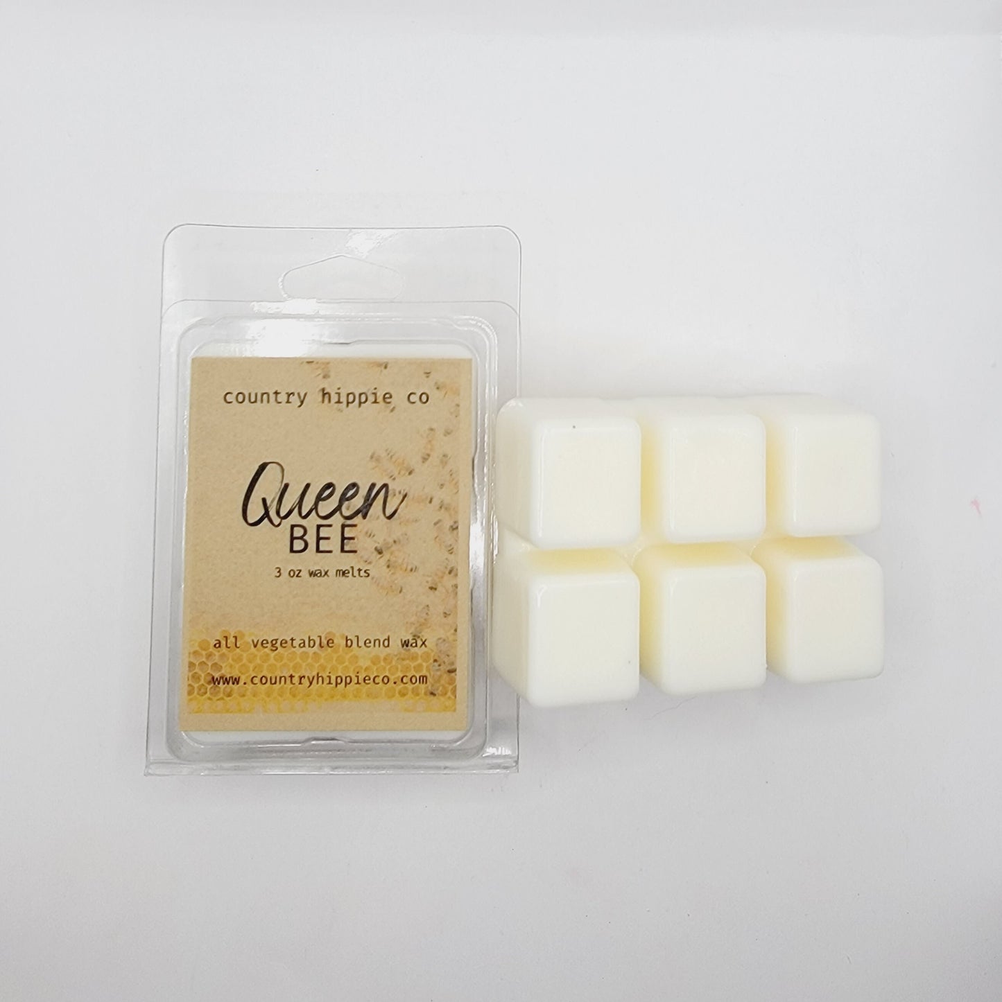 QUEEN BEE (Honey+Cashmere) Wax Melts- 3 oz.