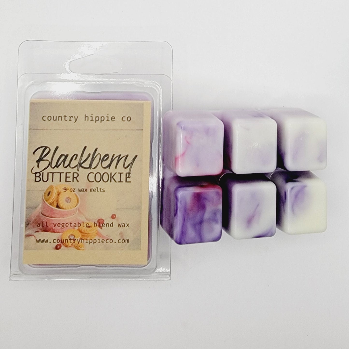 BLACKBERRY BUTTER COOKIE Wax Melts- 3 oz.