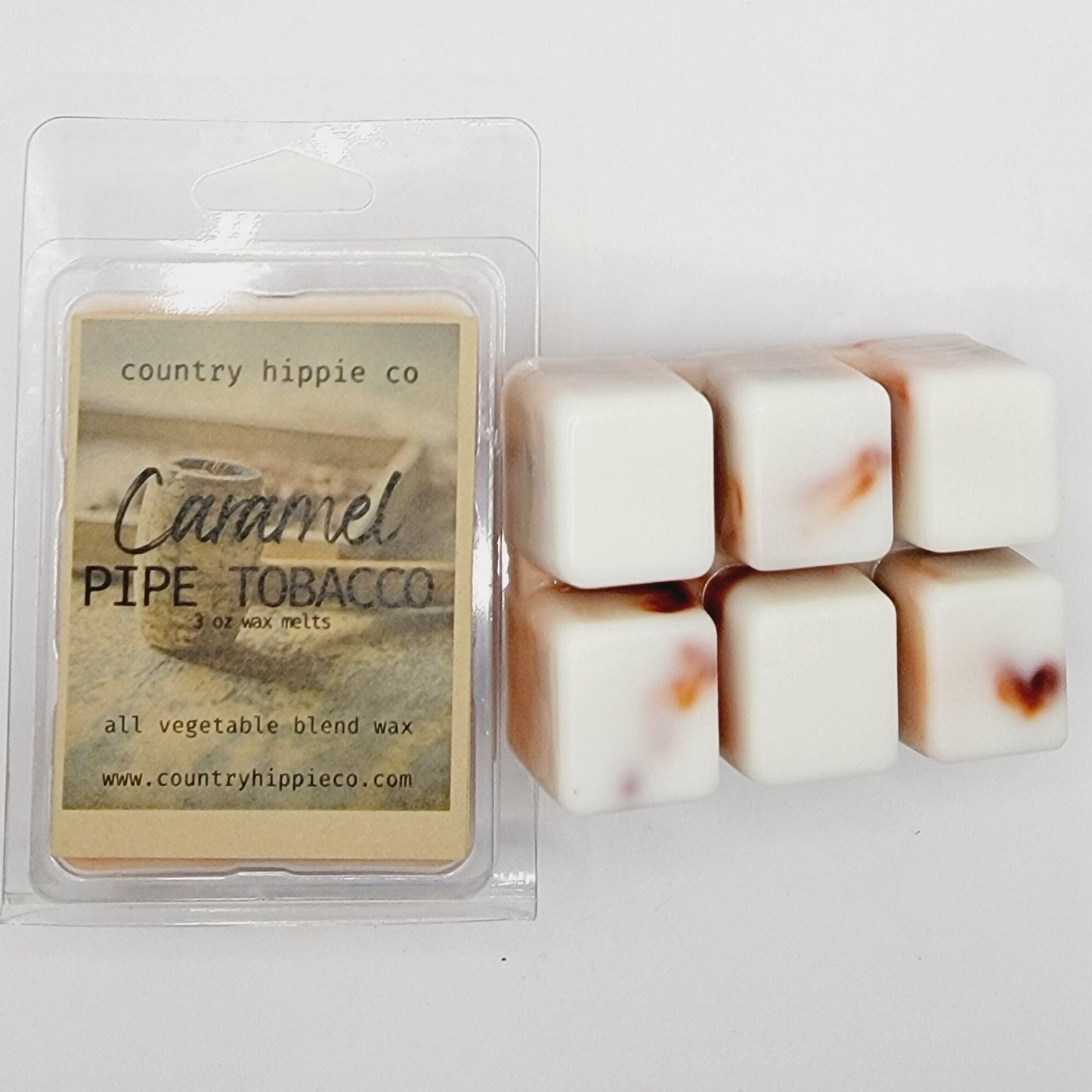 CARAMEL PIPE TOBACCO Wax Melts- 3oz.