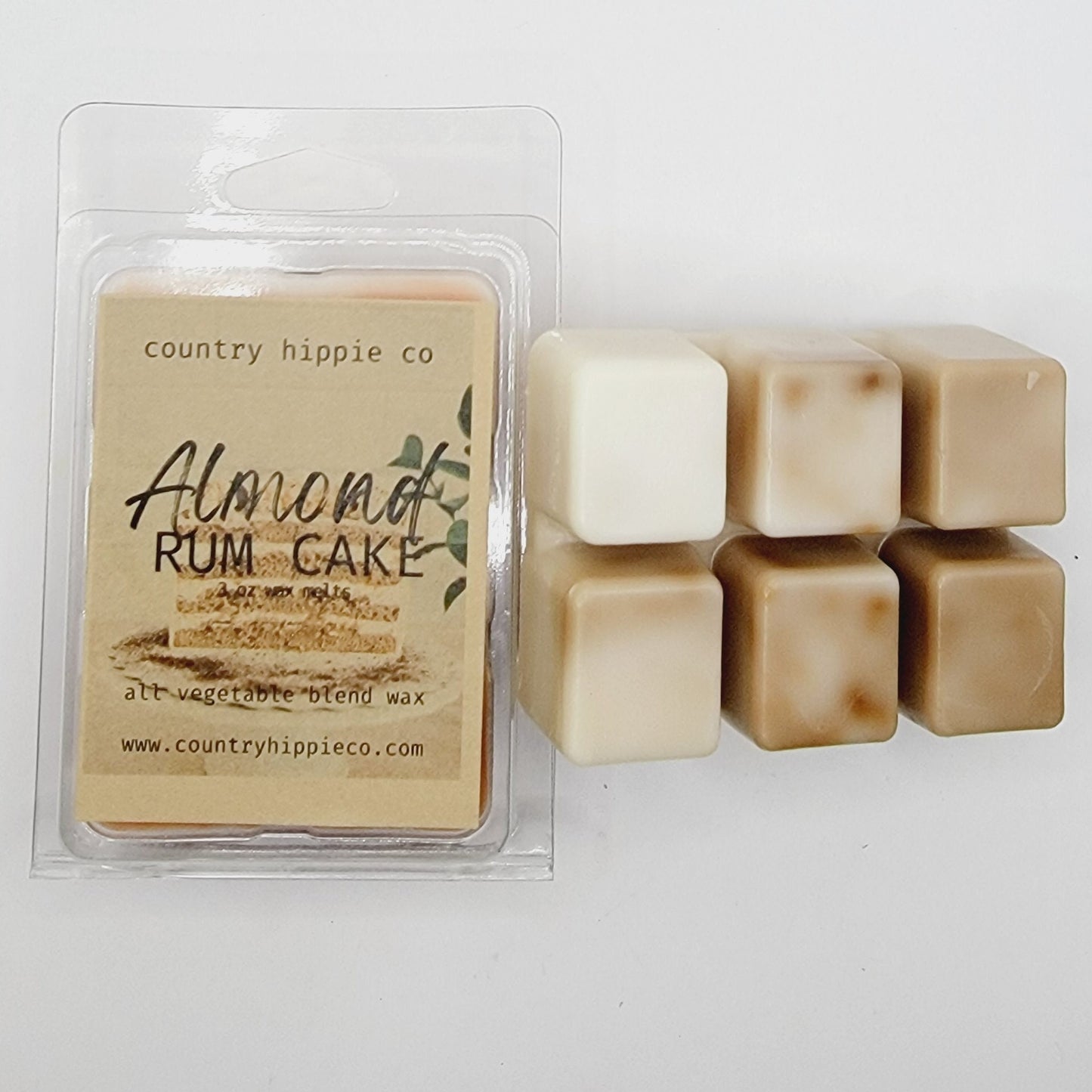 ALMOND RUM CAKE Wax Melts- 3 oz.