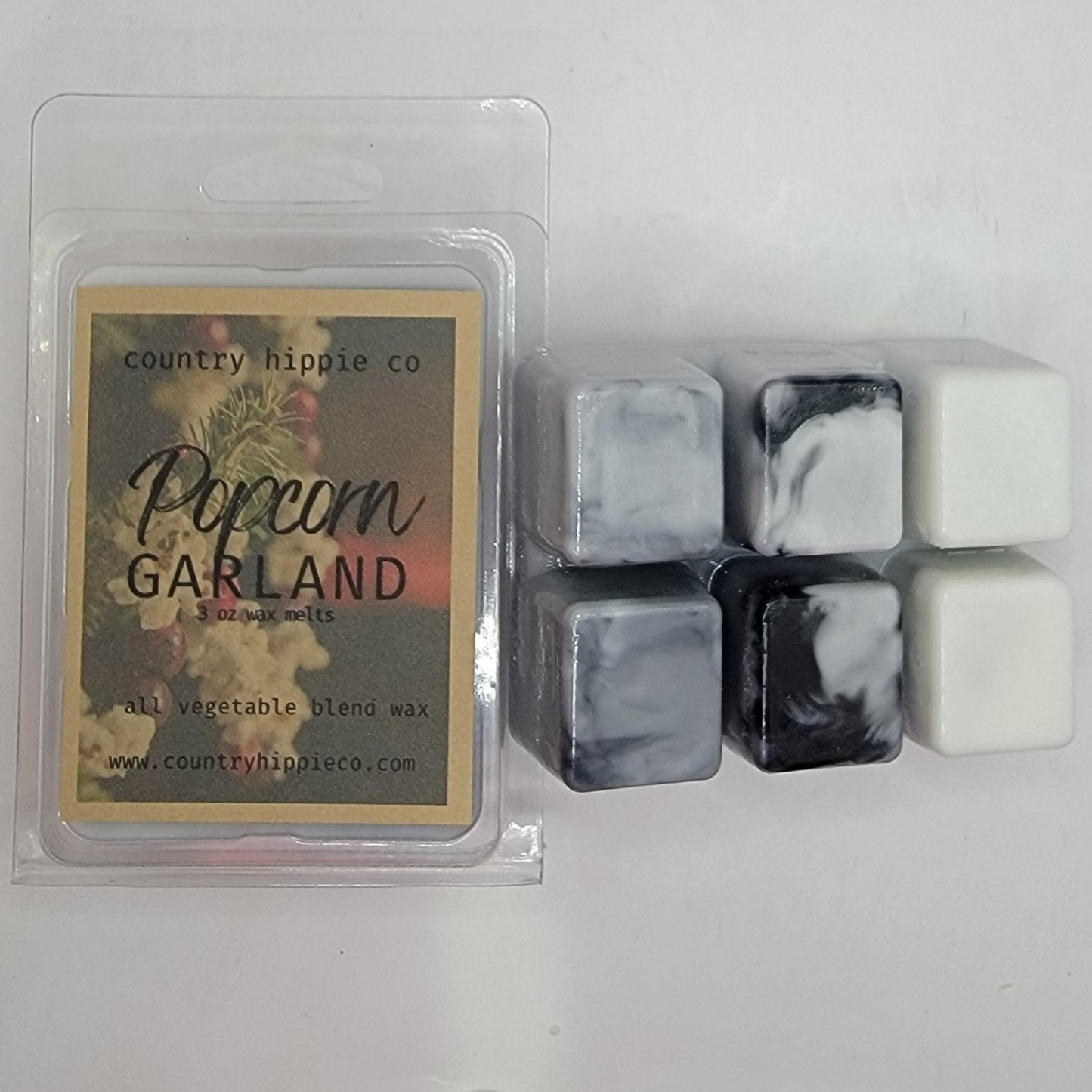 POPCORN GARLAND Wax Melts- 3 oz.