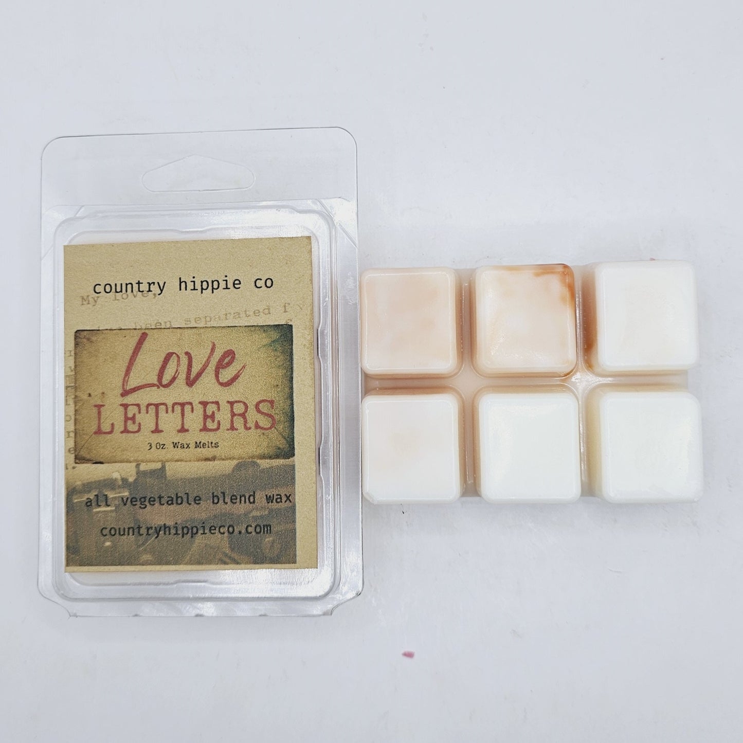 LOVE LETTERS Wax Melts- 3 oz.