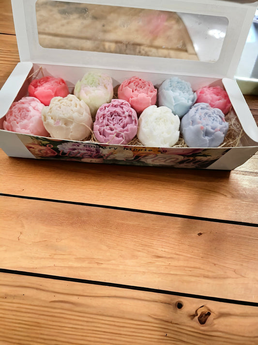 SWEET PEONY Flower Buds Wax Melt Variety Box