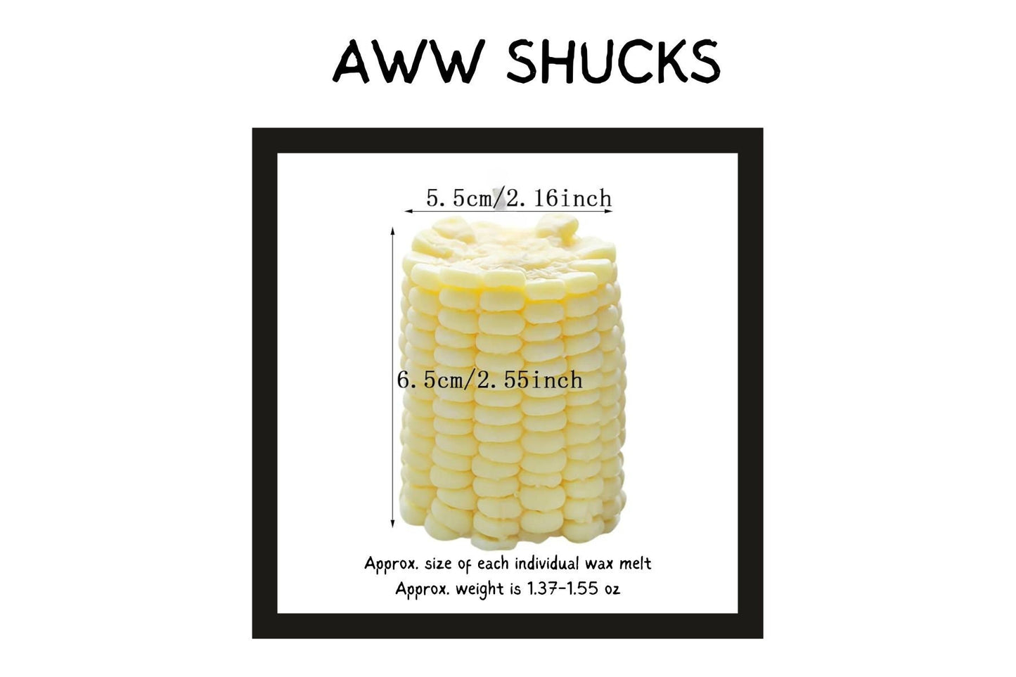 AWW SHUCKS Pumpkin Caramel Corn Wax Melts 5.5 oz