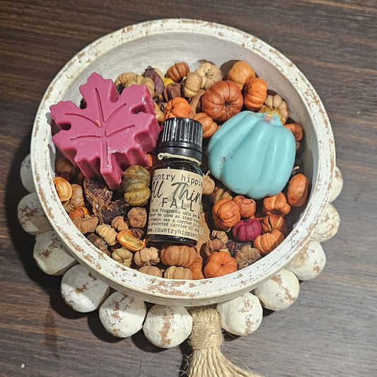 Harvest Blends of POTPOURRI, with Wax Melts + Oil