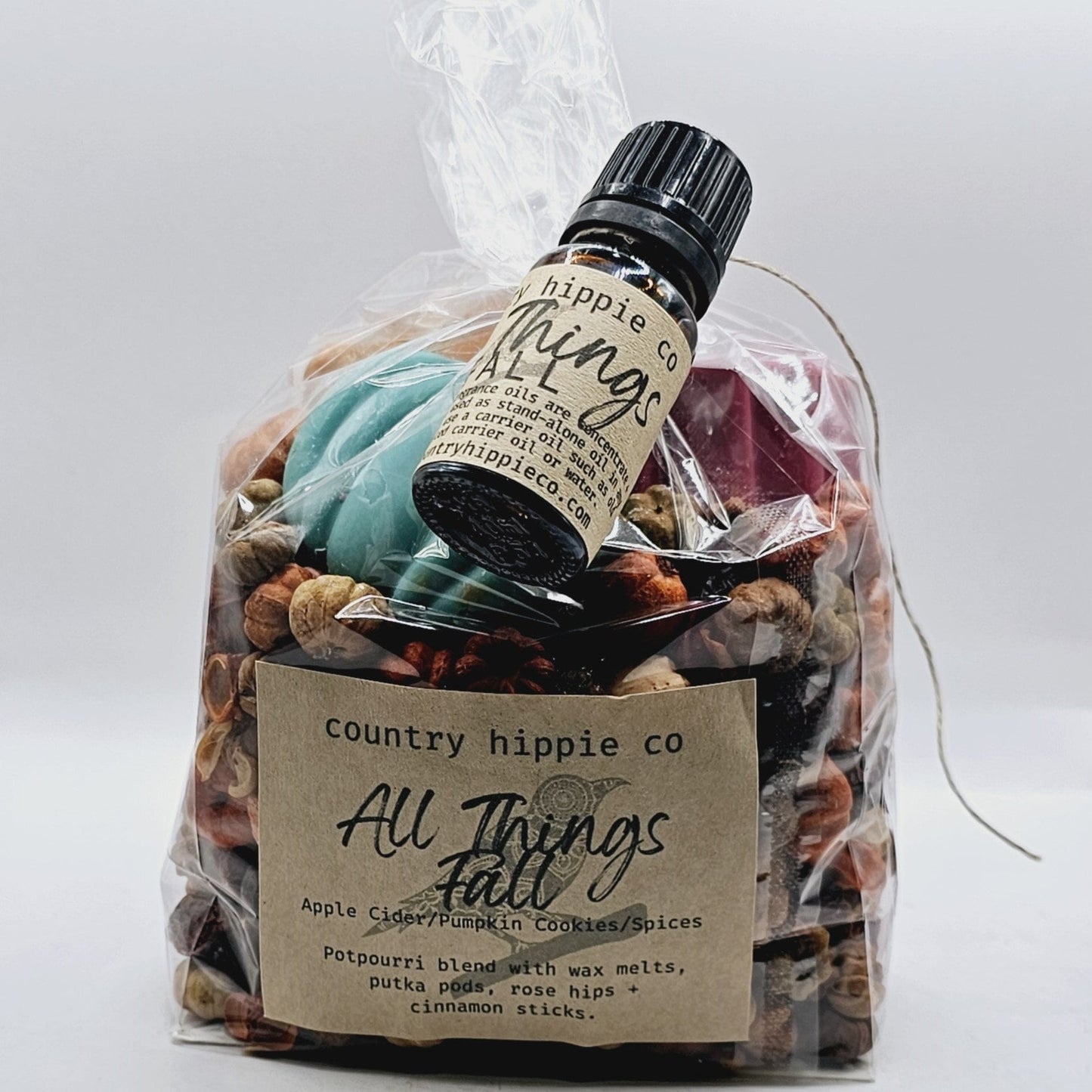 Harvest Blends of POTPOURRI, with Wax Melts + Oil