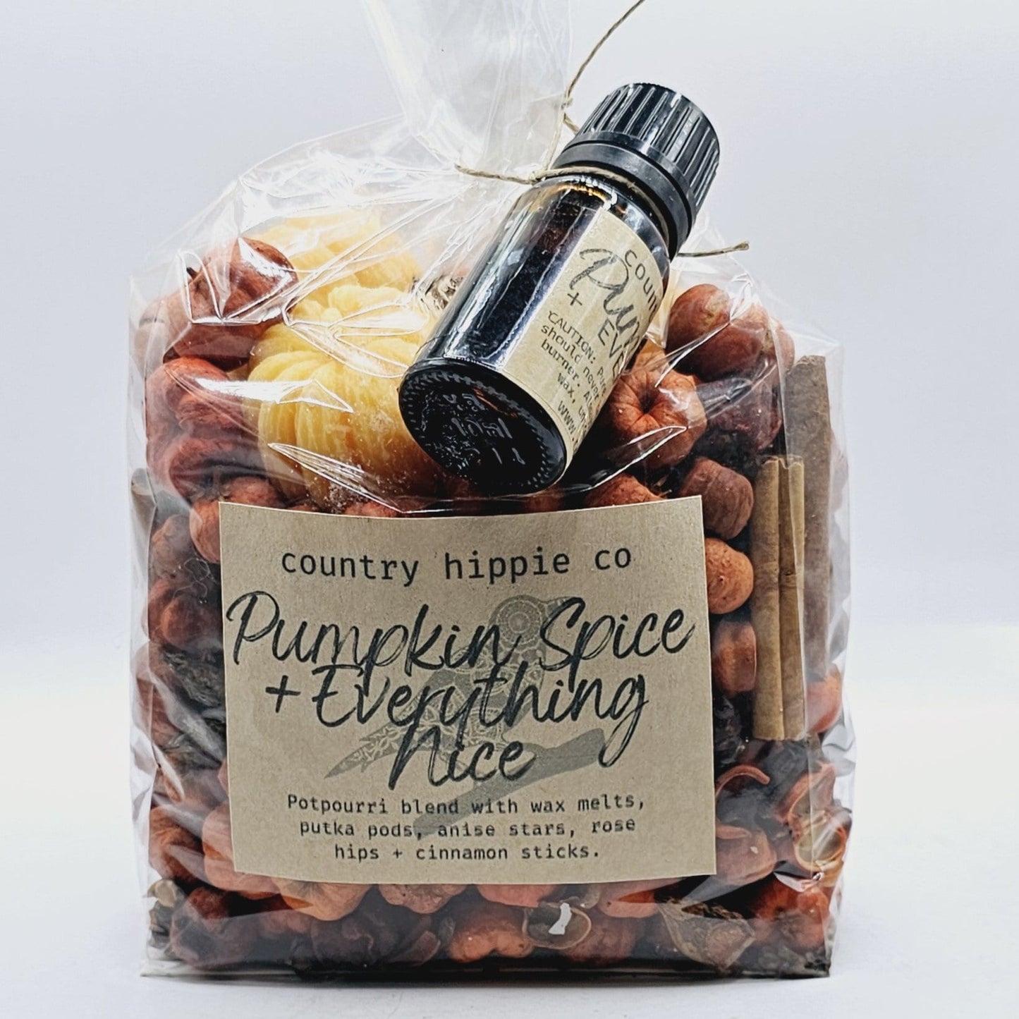 Harvest Blends of POTPOURRI, with Wax Melts + Oil