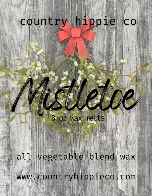 MISTLETOE Holiday Wax Melts- 3 oz.