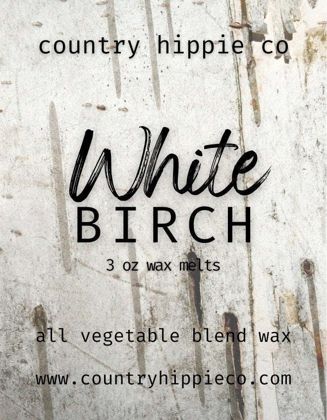 WHITE BIRCH Wax Melts- 3 oz.